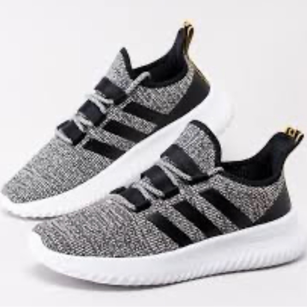 adidas Black and Gray Athletic Shoes